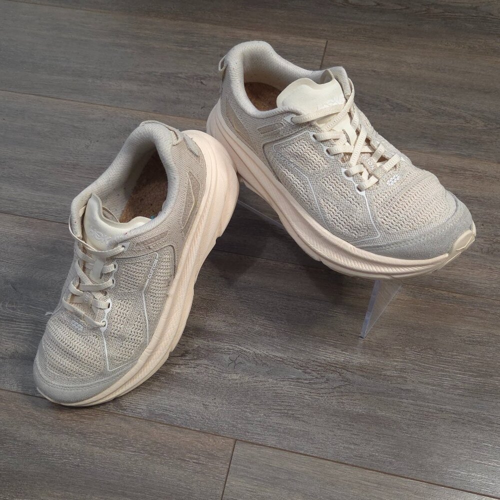 HOKA One One Men's -6 Women's -7 Clifton One9 Vibrant Bloom Alabaster 1162135ACL